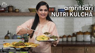 Amritsari Nutri Kulcha I Street Food I न तंदूर न यीस्ट तवे पर कुलचा I Pankaj Bhadouria