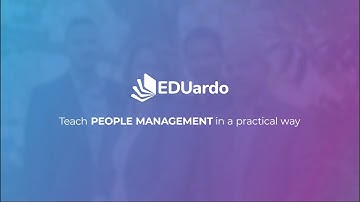 Teach your colleagues to PEOPLE MANAGEMENT with EDUardo
