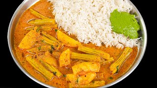 सरसों वाली सहजन और आलू की फेमस सब्ज़ी | Drumstick Curry | शेवगा | Drumstick Recipe | Kabitaskitchen