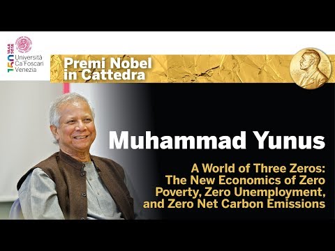 The Nobel Peace Prize Muhammad Yunus talks about Social Business