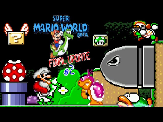 Play SNES Super Mario World Beta Edit (Beta) Online in your