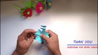 HOW TO MAKE A PAPER EASY FLOWER