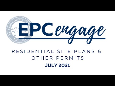 EPC Engage - Residential Site Plans & Other Permits