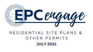 EPC Engage - Residential Site Plans & Other Permits