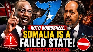 RUTO’S WARNING: IS SOMALIA HEADING INTO COLLAPSE? | KENYA vs SOMALIA TENSIONS EXPLODE