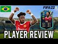 91 TEAM OF THE SEASON FRED REVIEW! TOTS (FIFA 22)