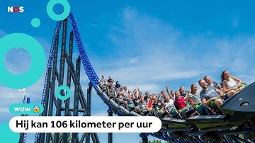 Wat is de snelste achtbaan van Nederland?