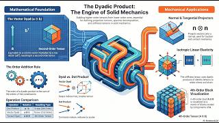 Dyadic Product in Solid Mechanics | Outer Product, Projection Tensor, and 4th-Order Tensors