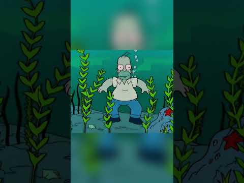 Что делать если тонешь(версия Гомера) 11x06 - Hello Gutter, Hello Fadder #humor #лучшиемоменты