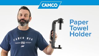 This @Camco Outdoors paper towel holder is perfect for any RV. You can