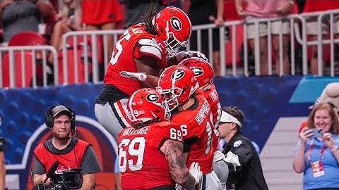 2024 week 1: Georgia bulldogs vs Clemson Tigers(Aflac kickoff game)(Georgia radio call)