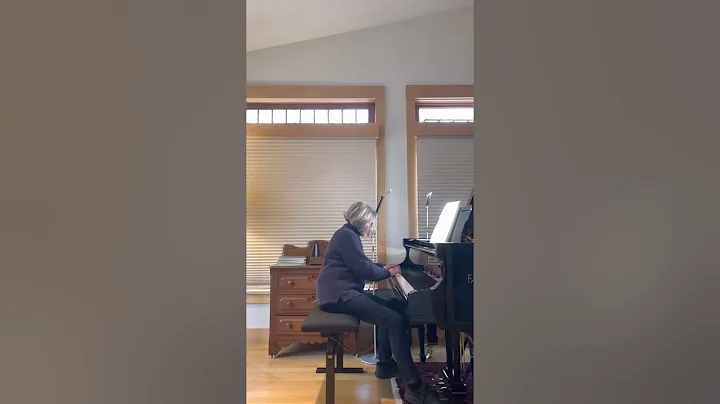 Martha Grace Reese, video 1 of 2 scale and Bach