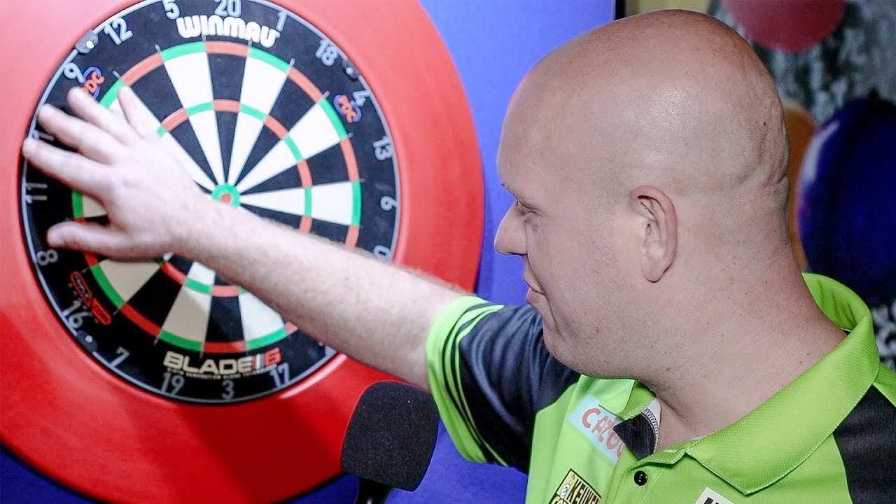 Helm Midden Gepolijst WINMAU - NOW PDC OFFICAL DART BOARD • The Pros Have Their Say... - YouTube