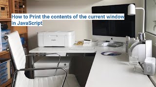 JavaScript: How to print the contents of the current window || Winddow print JavaScript