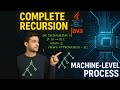 Master Recursion in Java | Machine-Level Execution Explained for Beginners &amp; Interviews