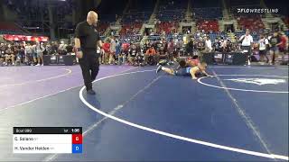 220 Lbs Round Of 64 - Christian Solano, New York Vs Henry Vander Heiden, Wisconsin 0268 Resimi