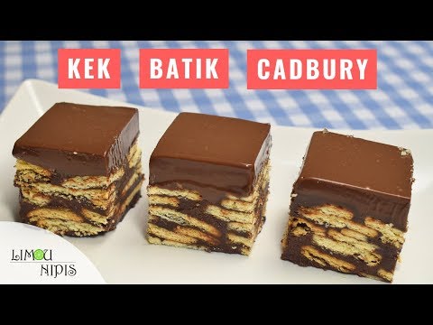 Cara Membuat Kek Batik Cadbury Recipe - Ragam Resepi