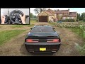 Forza Horizon 4 Dodge Demon (Steering Wheel + Shifter) Gameplay