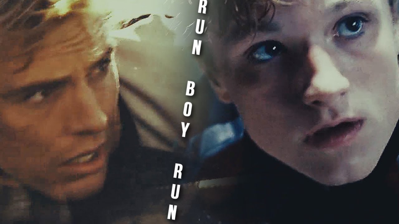 peeta + finnick - run boy run