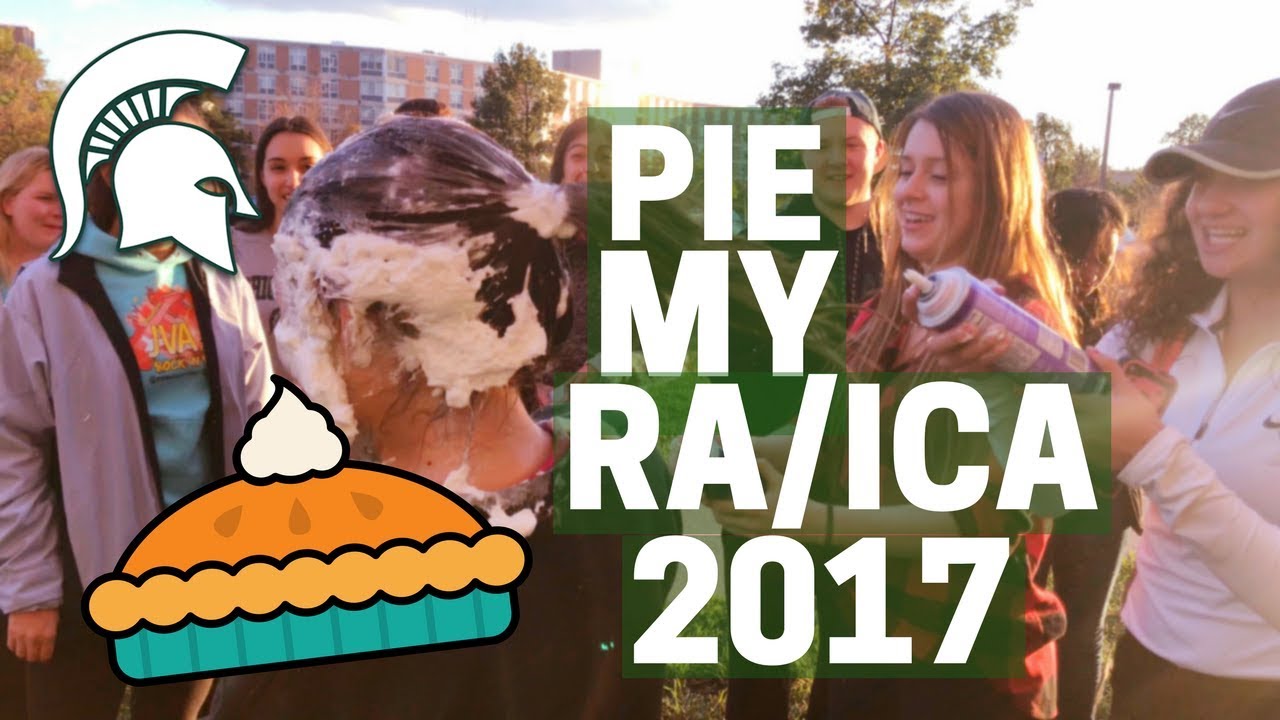 MSU 2017 PIE MY RA/ICA | Holmes RAs and ICAs | FUNDRAISER FOR HURRICANE MARIA  | Mynameisc - As an effort to raise money for the Hurricane Maria disaster, Holmes Hall RAs and ICAs created a fundraiser, allowing students to Pie their RA/ICA or any RA/ICA