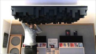 Selfmade Skyline Diffusor - hanging up timelaps