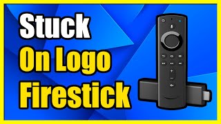 How to fix firestick stuck on fire tv logo (Easy Tutorial)