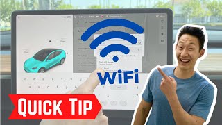 How to Connect your Tesla to WIFI (and Use your Cell phone as a HOT SPOT) (QUICK TIP)