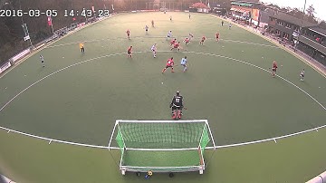 5 Maart oefenwedstrijd HCKZ JA1- HGC JA1 (7-2) 14:17