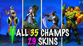 All 35 Champion & 29 Skins | League of Legends: Wild Rift | Alpha Test (Android/IOS)