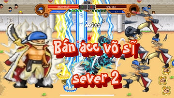 Htth- Bán acc võ sĩ skill full20 và set đá siêu cấp