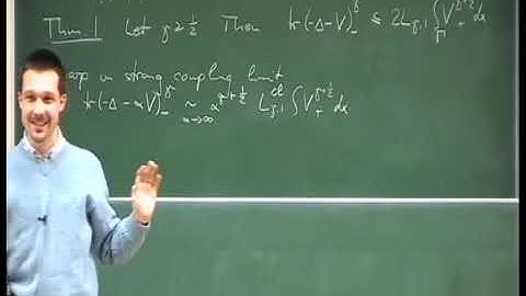 Multiple Speakers | Eigenvalue estimates for Schroedinger operators on regular metric trees