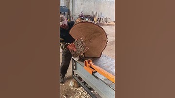 Crazy wood splitting skills #shorts #woodworking #woodsplitter