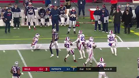Tom Brady Block | Patriots vs Bills