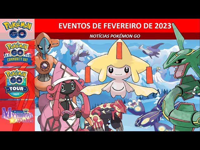 Pokémon GO - Eventos do Mês de Fevereiro de 2023