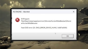 How To Fix "Monster Hunter Wilds Fatal D3D Error" On PC || DXGI ERROR DEVICE HUNG/DXGI ERROR
