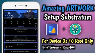 Artwork Setup Substratum Overlay All Deviced Os 10 Q | Setup Substratum Overlay Anime All Devices 10