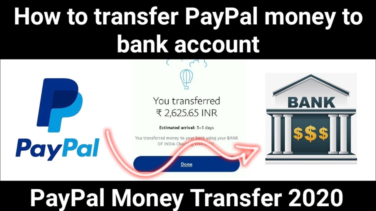 How To Transfer PayPal Money To Bank Account YouTube How To Transfer PayPal Money To Bank Account YouTube