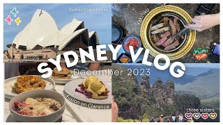 Sydney Vlog 2023 |Seeing the Opera House, visiting the zoo and the Blue Mountains, lots of good food