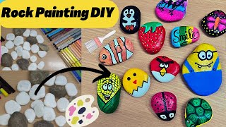 Easy Stone Art Ideas| Painted Rocks| DIY Rock Painting Ideas|  Home Decorating ideas| handmade