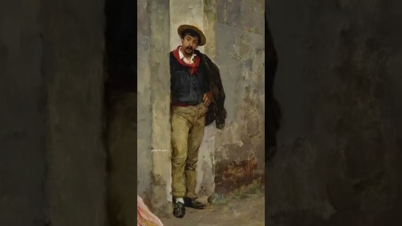 The Flirtation, by Eugene de Blaas (1889) 