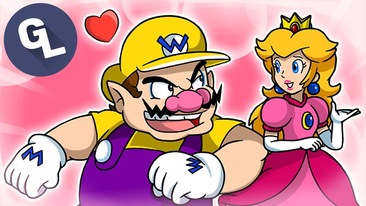 wario and peach