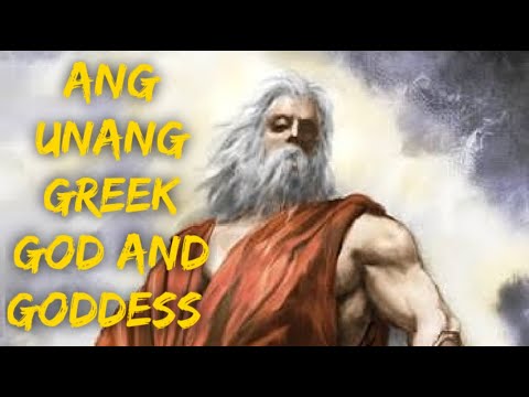 Greek Mythology - Sino nga ba ang ka una-unahang Greek God and Goddess (Tagalog- Episide 1)