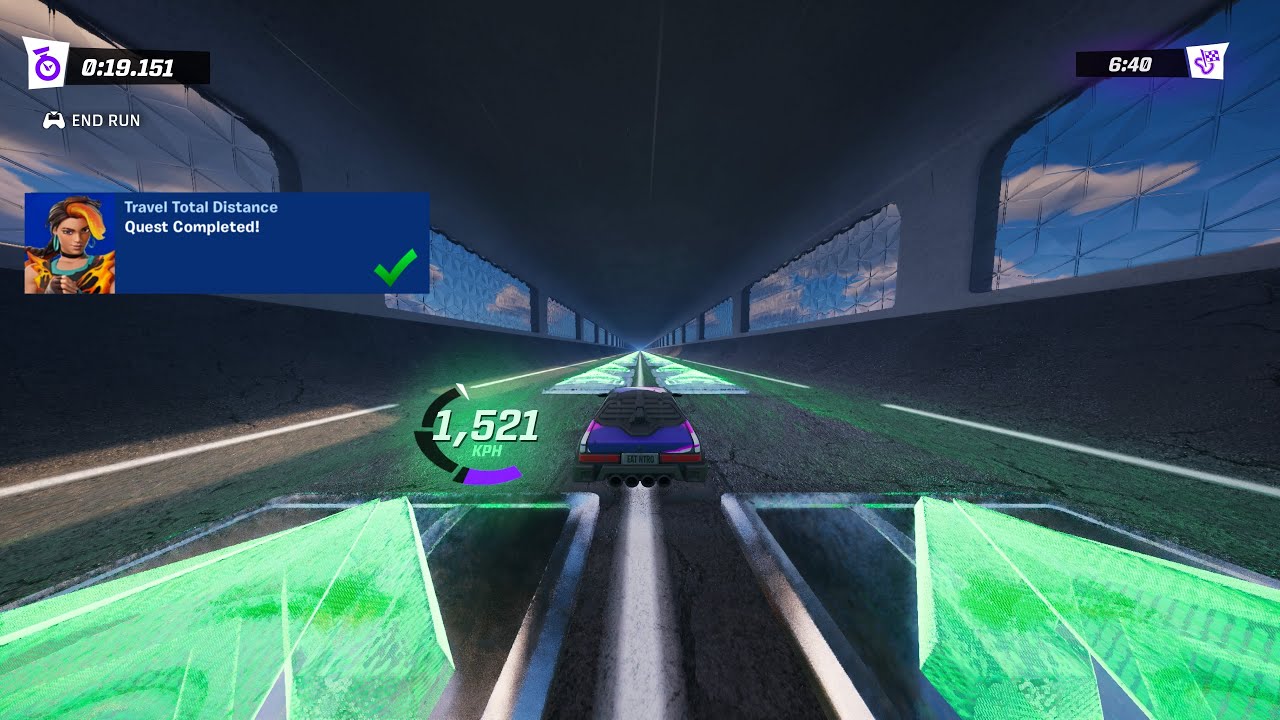 Fortnite - Easy Way To Complete Travel Total Distance (Rocket Racing ...