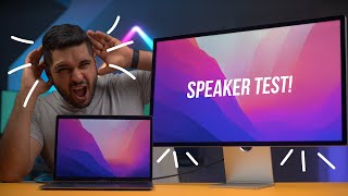 Apple Studio Display Speaker Test | ANY GOOD?