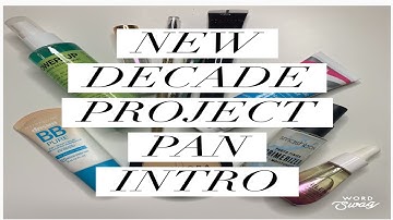 NEW DECADE PROJECT PAN | INTRO |