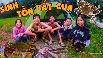 Thái Chuối | 24h Cắm Trại Bên Sông Của Team Trẻ Trâu