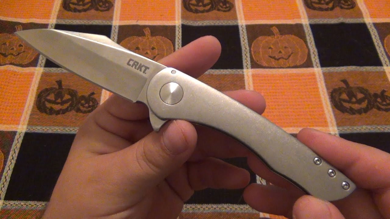 Knife Review CRKT "Jettitson" No Jimping, No Problem...I Like This
