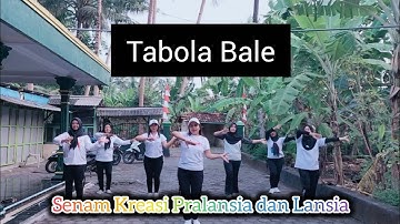 Tabola Bale //Senam Kreasi Lansia //Gerakan mudah //@finakreasi-85 