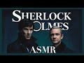 With Dialogues | Sherlock Holmes & Dr. Watson [Mystery Solving] Fireplace Rain Violin ASMR Ambiance