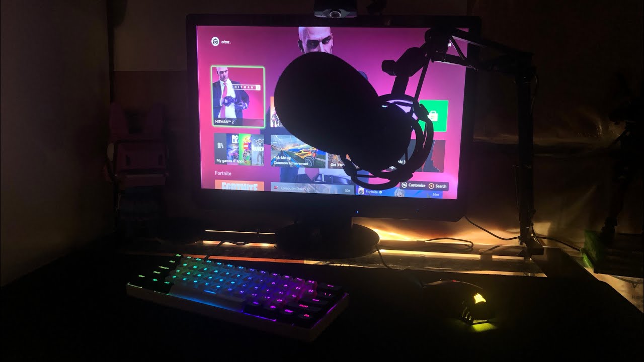 MY CONSOLE GAMING SETUP - YouTube